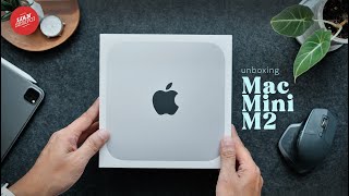 Unboxing the Powerful Mac Mini M2 in 2024 16GB RAM amp 512GB SSD  First Impressions amp Setup [upl. by Aneehsit]