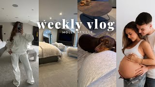 weekly vlog  37 weeks pregnant 💕 [upl. by Earesed592]