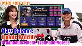 PATCH NOTE Class Balance Update Branch PraAnnouncement Event and More   Black Desert Mobile [upl. by Eened]