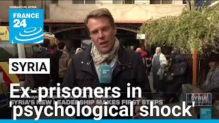 Released Syrian prisoners hospitalised in dire state of psychological shock • FRANCE 24 English [upl. by Airlie]