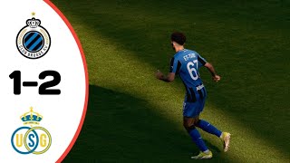 Club Brugge Vs Union SaintGilloise 12 All Goals Belgian Super Cup Extended Highlights [upl. by Eocsor]