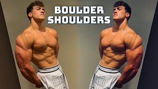 BOULDER SHOULDERS  Traps 🔥👌🏼 [upl. by Claire520]