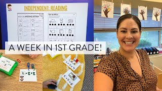 Walkthrough of a Small Group Reading Lesson in 1st Grade  Week in the life of a 1st grade teacher [upl. by Shirley]