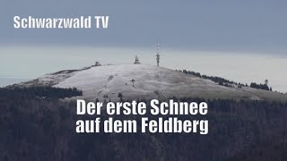 🚨❄ Erster Schnee 2022 auf dem Feldberg Wie bereiten sich die Menschen auf den harten Winter vor [upl. by Oetsira]