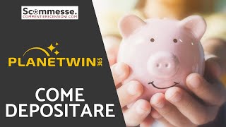 Come ricaricare planetwin365  Tutorial completo sul primo deposito [upl. by Nnylanna]