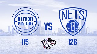 PISTONS VS NETS Revved Up Recaps 1223 [upl. by Assert]