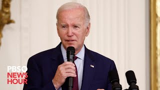 WATCH LIVE Biden makes welcome remarks at bipartisan US Conference of Mayors at White House [upl. by Ataeb]