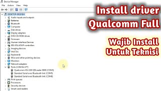 Install Driver Qualcomm 9008 Full [upl. by Okihcas]