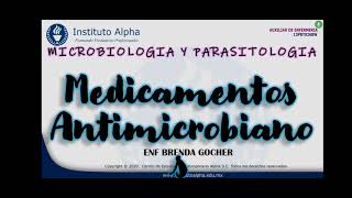 FARMACOS ANTIMICROBIANOS  MICROBIOLOGIA [upl. by Tati]