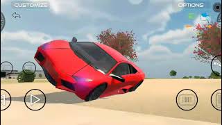 Indian vehicle sumatoter game  modified Lamborghini car driving  gameplay power  🇲🇺🇮🇳 [upl. by Anasus]