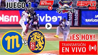 Magallanes vs Leones en vivo Donde Ver A Que Hora Juega Choque de Gigantes Miami 2024 hoy [upl. by Ynoyrb976]