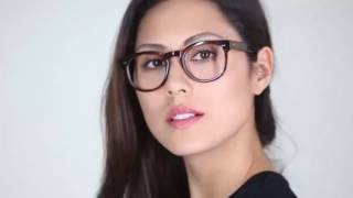 Eloquence Eyeglasses in Marbled Hazel for Women  RFLKT [upl. by Yliram]