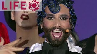 Conchita Wurst  Willkommen Bienvenue Welcome  LIFE BALL 2017 [upl. by Anilrats421]