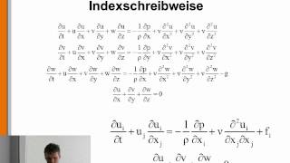 Hydrodynamik 19 Die NavierStokesGleichungen einfache Herleitung [upl. by Euqinim]