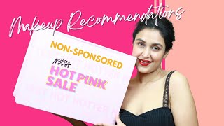 Nykaa Hot Pink Sale Makeup Recommendations  NONSPONSORED  Chetali Chadha [upl. by Thordia228]