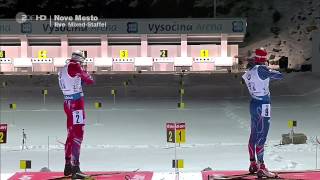 TARJEI BOE SHOOTING 8 MixedRelay Nove Mesto 2015 [upl. by Linette612]