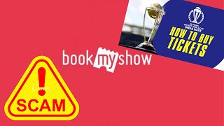 BookMyShow Scam on BookingWorld Cup 2023Tickets Sold Out [upl. by Tiernan]