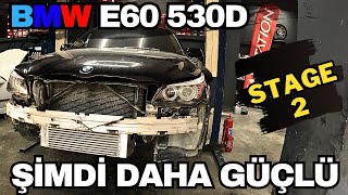 Hybrid Turbo  Bmw E60 530d  Stage 2 Yazılım [upl. by Adali]