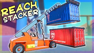 Building a Reach Stacker to Transport Crates Around the Port [upl. by Aynor]