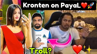 Kronten on PAYAL matter 😳 amp S8UL 🚀  Omega Trolls   GODLIKE Performance [upl. by Ostap]