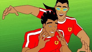 Il controllo della palla  S01 E13 14 15  Supa Strikas in italiano  Cartoni Animati per Bambini [upl. by Foah]