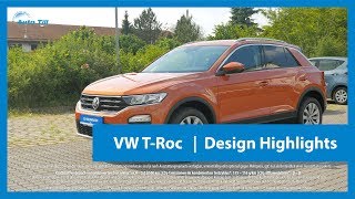 Volkswagen TRoc Energetic Orange  Design Highlights 4k UHD [upl. by Maze809]