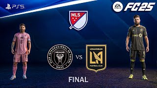 FC 25  Inter Miami vs Los Angeles Ft Messi Giroud MLS 2425 Final Full Match  PS5™ 4K60 [upl. by Rebmit]