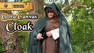 The Gora Canvas Cloak Add Mystery and Intrigue to Your Look  Medieval Collectibles [upl. by Dollie]