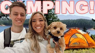 FIRST time CAMPING as a FAMILY of 3 [upl. by Celesta]