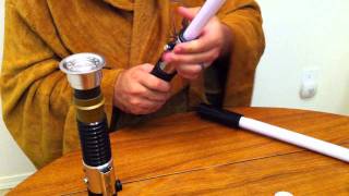 ForceFX Lightsaber Disassembly and Detail [upl. by Delcine413]