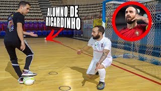 RICARDINHO ME ENSEÑA SUS MEJORES REGATES  Futsal amp Futbol calle [upl. by Nerac]