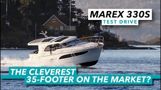 Is this the cleverest 35footer on the market Marex 330 Scandinavia test drive review  MBY [upl. by Atiken]