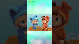 🤩 Atrapé un Pez de un Brinco  Canciones Infantiles  Videos para Niños  Dave and Ava en Español 🤩 [upl. by Avehsile]