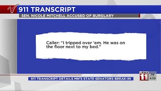 500PM Update 911 transcript details allegation of Minnesota state senator breaking into stepmot [upl. by Brittni]