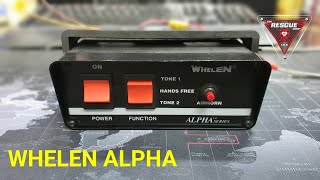 WHELEN ALPHA SIREN TONE amp Dip Switch ALL TONE [upl. by Nnailuj124]