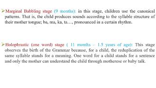 Psycholinguistics  Lesson 5  Psycholinguistic Processes  Language Acquisition [upl. by Marcello]