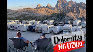 Dolomity kamperem na dziko Noc spędzona na wysokości 2333mnpm pod Tre Cime di Lavaredo [upl. by Cas]