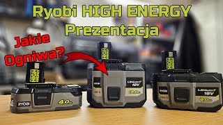 Akumulatory Ryobi 4AH 8AH 12AH HIGH ENERGY  Prezentacja [upl. by Materi]