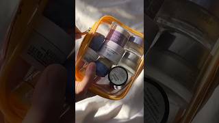 Lets Pack with Me Beauty Samples asmr beauty aesthetic shorts [upl. by Ahsatak]