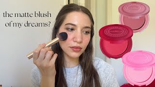 NABLA CLOSEUP BLURRING POWDER BLUSH  a review [upl. by Toshiko26]