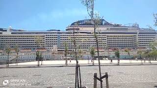 msc virtuosa in lisbon [upl. by Natloz]