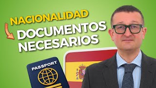 ¿QUÉ DOCUMENTACIÓN NECESITAS Para OBTENER La NACIONALIDAD 📄Los 10 Imprescindibles En Tu SOLICITUD🇪🇸 [upl. by Enitsirt]