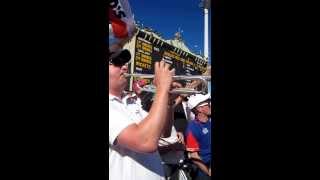 Barmy Army singing take the Urn Home at Adelaide 2013 [upl. by Rosenblast]