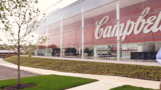 Campbell Soup new Employee HQ Bldg  walkthru tour [upl. by Toma]