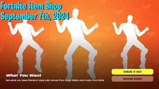 🌟 Fortnite Item Shop  NEW Skin amp Emote [upl. by Namwob]