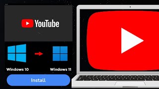 How to Install YouTube App on Windows 1011 [upl. by Olcott129]