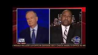 Tavis Smiley Challenges OReilly On Black Crime Lets Arm Every Black Person See What NRA Thinks [upl. by Salamanca]