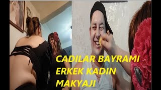 CADILAR BAYRAMI HALLOWEEN MAKYAJI [upl. by Tnelc]