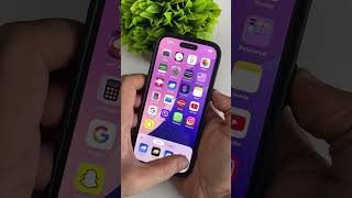 Customizing iPhone Home Screen Icons is at another level iphone home screen setup ios 18 features [upl. by Messing860]