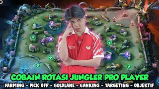 Cara Rotasi Jungler Di Patch Baru  Rotasi Jungler Pro Player  FarmingGanking amp Objektif [upl. by Merna966]